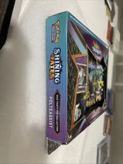 Pokemon Shining Fates TCG Mad Pin Party Polteageist Box Factory Sealed lot of 2 - Image 5