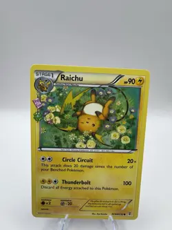 Pokemon TCG Raichu RC9-32 Generations: Radiant Collection - Image 1