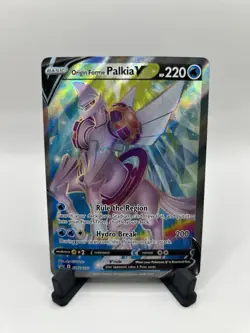 Pokemon Origin Forme Palkia V SWSH253 Full Art Black Star Promo NM CHECK DESC - Image 1