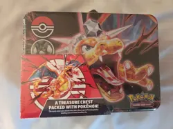Charizard Collector's Treasure Chest Lunch Box Tin Pokemon TCG Brand NEW Sealed - Image 1
