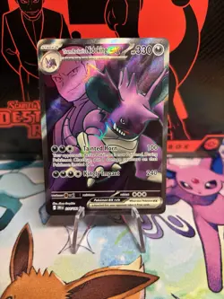 Pokemon TCG Team Rockets Nidoking EX 216/182 Destined Rivals Full Art NM - Image 1