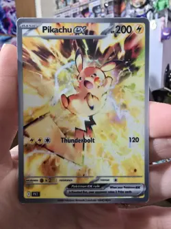 Pikachu EX Pokemon TCG POCKET Special Illustration Rare *SEE DESC* - Image 1