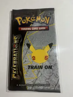 Celebrations Booster Pack Pokemon 25th Anniversary-English-Fact.Sealed New~2021 - Image 1