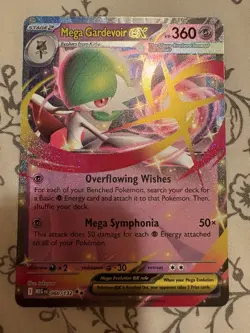 2025 Pokemon TCG Mega Evolutions - Mega GardevoirEX #60/132 - NM - Image 1