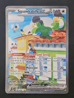 Squawkabilly ex 264/193 - Pokemon Paldea Evolved Special Illustration - Image 1