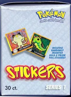 POKEMON ARTBOX SERIES 1 BOOSTER BOX (30 PACKS) STICKER ALBUM in SEALED PLASTIC! - Image 4