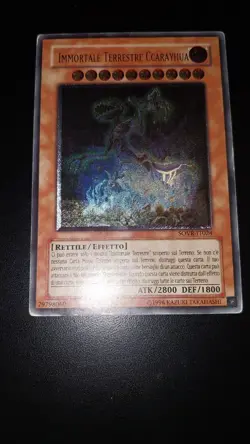 YUGIOH! IMMORTALE TERRESTRE CCARAYHUA SOVR-IT024 ULTIMATE RARE GOOD ITA - Image 1