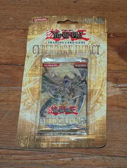 Yu-Gi-Oh CyberDark Impact 1st Edition Blister/Booster Pack *BRAND NEW/SEALED* - Image 1