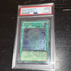 PSA 10 Ultimate Rare Bubble Shuffle Korean Yugioh CRV Cybernetic Revolution - Image 1