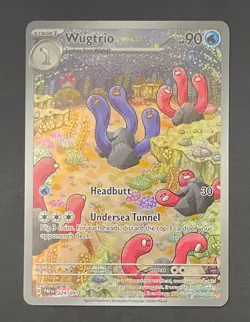 Pokemon Card Wugtrio 224/091 Paldean Fates - Near Mint - Image 1