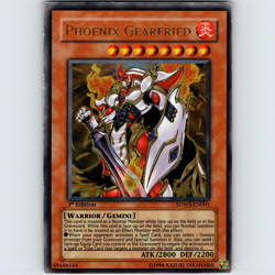 Yugioh Phoenix Gearfried SDWS-EN001 1st Edition Ultra Rare Holo - MP-LP - Image 1