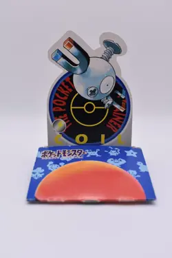 1997 Pokemon Japanese Vintage Bandai Pop Up Card Magnemite - Image 1