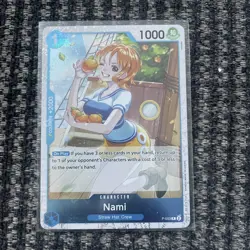 One Piece Card Game Nami P-053 (Jolly Roger Foil) - Premium Booster (PRB-01) - Image 1