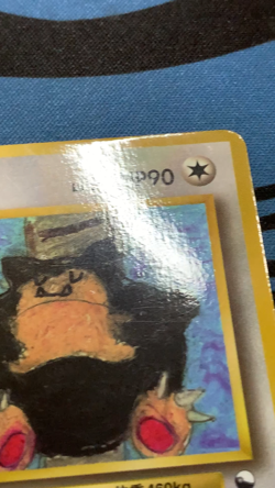 Snorlax Pokemon Card Japanese 1998 Glossy Vending Series 1 No. 143 #2315 - Image 2