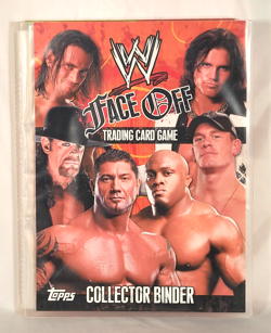 2007 Topps WWE "FACE OFF" Trading Card Game Collector Binder - Image 1