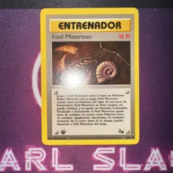 2000 Pokemon Fossil #62/62 Mysterious Fossil Spanish 1st Edition First Card - Image 1