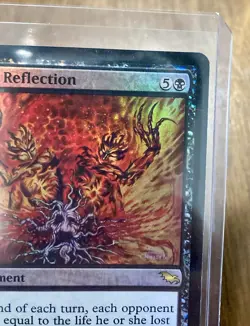 RARE FOIL Magic: The Gathering Wound Reflection Shadowmoor Enchantment - Image 4