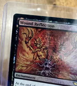 RARE FOIL Magic: The Gathering Wound Reflection Shadowmoor Enchantment - Image 5