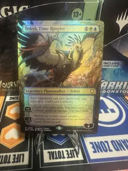 Teferi, Time Raveler (Borderless) Commander: Bloomburrow Foil - Image 1