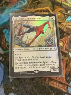 FOIL Spectacular Spider-Man Promo MTG Spotlight Series Top 128 Baltimore - Image 1