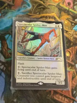 FOIL Spectacular Spider-Man Promo MTG Spotlight Series Top 128 Baltimore - Image 3