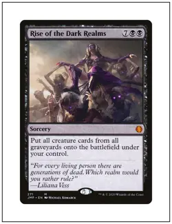 1x Rise of the Dark Realms, Magic the Gathering MTG NM - Image 1