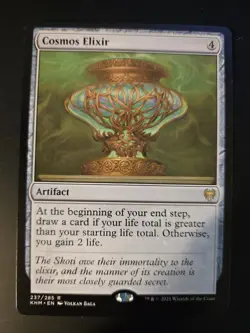 Cosmos Elixir NM Kaldheim MTG FREE SHIPPING - Image 1