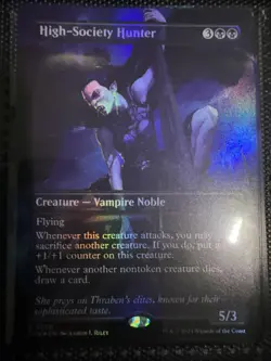 High-Society Hunter (Borderless) Foundations Foil - Image 1