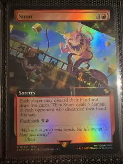 Snort (Extended Art) Commander: Final Fantasy Regular - Image 1