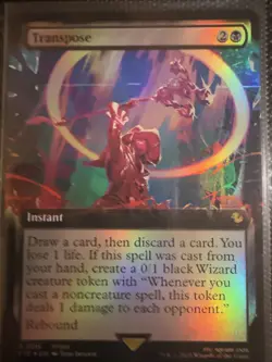 Transpose (Extended Art) Commander: Final Fantasy Foil - Image 1