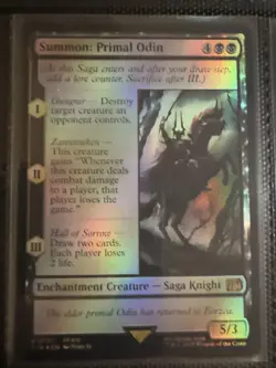 Summon: Primal Odin Final Fantasy Foil - Image 1