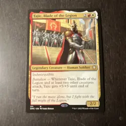 MTG STARTER COMMANDER DECK - Tajic, Blade of The Legion - R/W - Image 1