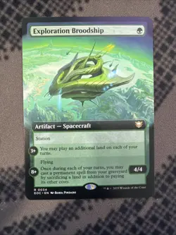 MTG / Exploration Broodship / EOC / #34 / Regular (Extended Art) / Rare / NM - Image 1