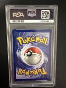 1999 POKEMON JUNGLE #60 PIKACHU PSA 8 - Image 2