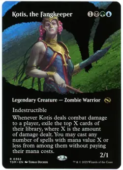 Kotis, the Fangkeeper (Borderless) - 0362 - Tarkir Dragonstorm - NM/M - Image 1