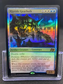 MTG Riptide Gearhulk - Aetherdrift NM/Foil English - Image 1