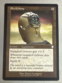 MTG / Skullclamp / BRC / #159 / Regular (Retro Frame) / Uncommon / NM - Image 1