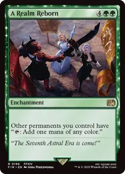 NM A Realm Reborn, MTG, Final Fantasy, Magic the Gathering, 196 - Image 1