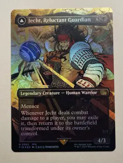 Jecht, Reluctant Guardian (Borderless) Final Fantasy Foil - Image 1