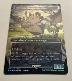 Stiltzkin, Moogle Merchant (Borderless) Final Fantasy Foil - Image 2