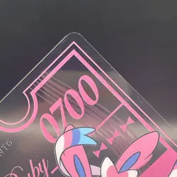 Sylveon Nymphia Pokemon × PRONTO CAFE PROMO Clear Card Japan 2025 - Image 4