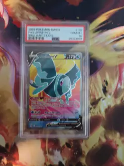 POKEMON 2022 Brilliant Stars Full Art LUMINEON V #155 PSA 10 Gem Mint RARE - Image 1