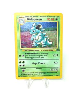 Pokemon TCG Nidoqueen Jungle 7/64 Holo Unlimited Holo Rare - Image 1