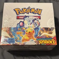 POKEMON TCG SCARLET & VIOLET SURGING SPARKS BOOSTER BOX FACTORY SEALED 36 PACKS - Image 1