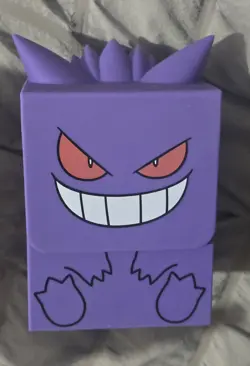 Pokemon TCG Deck Buddies: Gengar Deck Box *Pokemon Center Exclusive* - Image 1