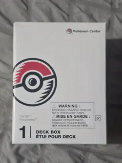 Pokemon TCG Deck Buddies: Gengar Deck Box *Pokemon Center Exclusive* - Image 4
