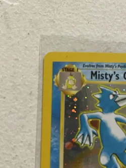 Pokemon TCG Misty's Golduck Holo 1st Edition Holo Rare - Image 2