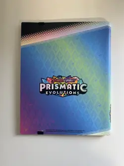 Pokemon Prismatic Evolutions Eevee Binder Collection **BINDER ONLY** NEW 2025 - Image 2