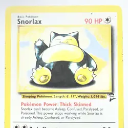 Snorlax 30/130 Base Set 2 WOTC 1999 Pokemon Vintage Never Played - Image 3
