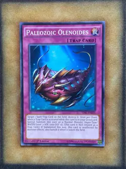 Yugioh Paleozoic Olenoides TDIL-EN095 Common 1st Ed LP - Image 1